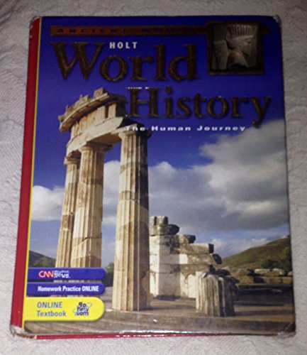 Holt World History Human Journey Student Edition Grades 9 12
