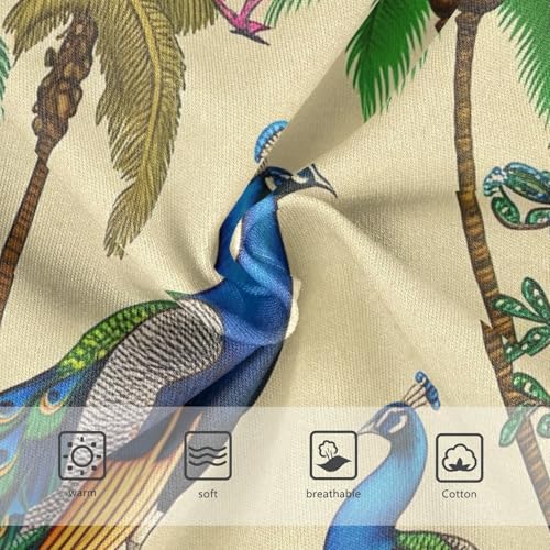 Cotton Girls Underwear Toddlers Tropical Peacock Panties for Girl Cartoon Briefs Kids Undies 2t3