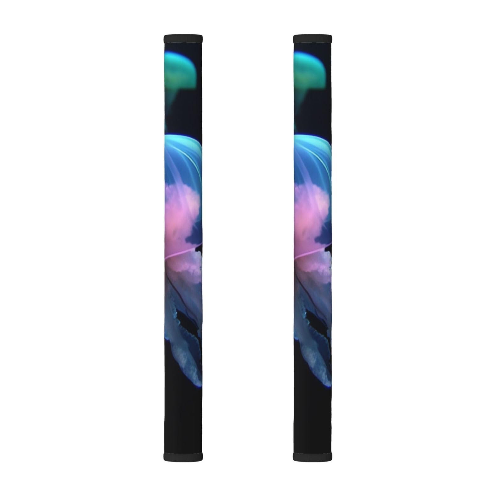 VGFJHNDF Refrigerator Door Handle Covers 2-Pack, Beautiful Jellyfish Printed Protect and Decorate for Fridge Ovens Dishwashers