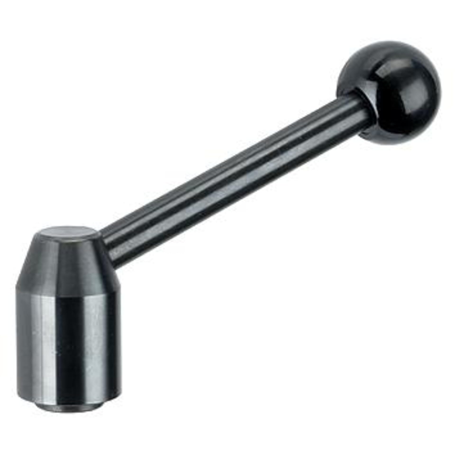 Levier de serrage réglable acier mat d1 40 mm HALDER la précision industrielle