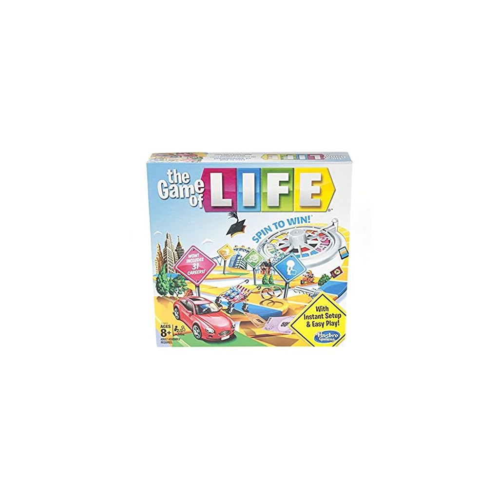 Hasbro-Gaming-The-Game-of-Life-Board-Game-Ages-8-Up-Amazon-Exclusive