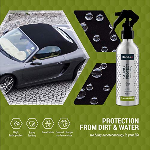 Hendlex Convertible Top Water Proofer Protectant Spray 200 ml - Image 6