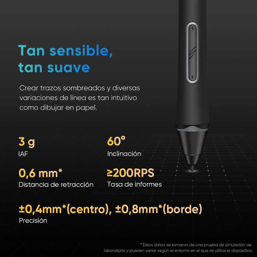 XPPen Artist 13.3 Pro V2 Tableta Gráfica con Pantalla con X3 Pro Chip Inteligente 16K Niveles de Presión, Tableta Gráfica Dibujo Digital con 8 Teclas y 1 Dial, Pantalla 99% sRGB Completamente Laminada