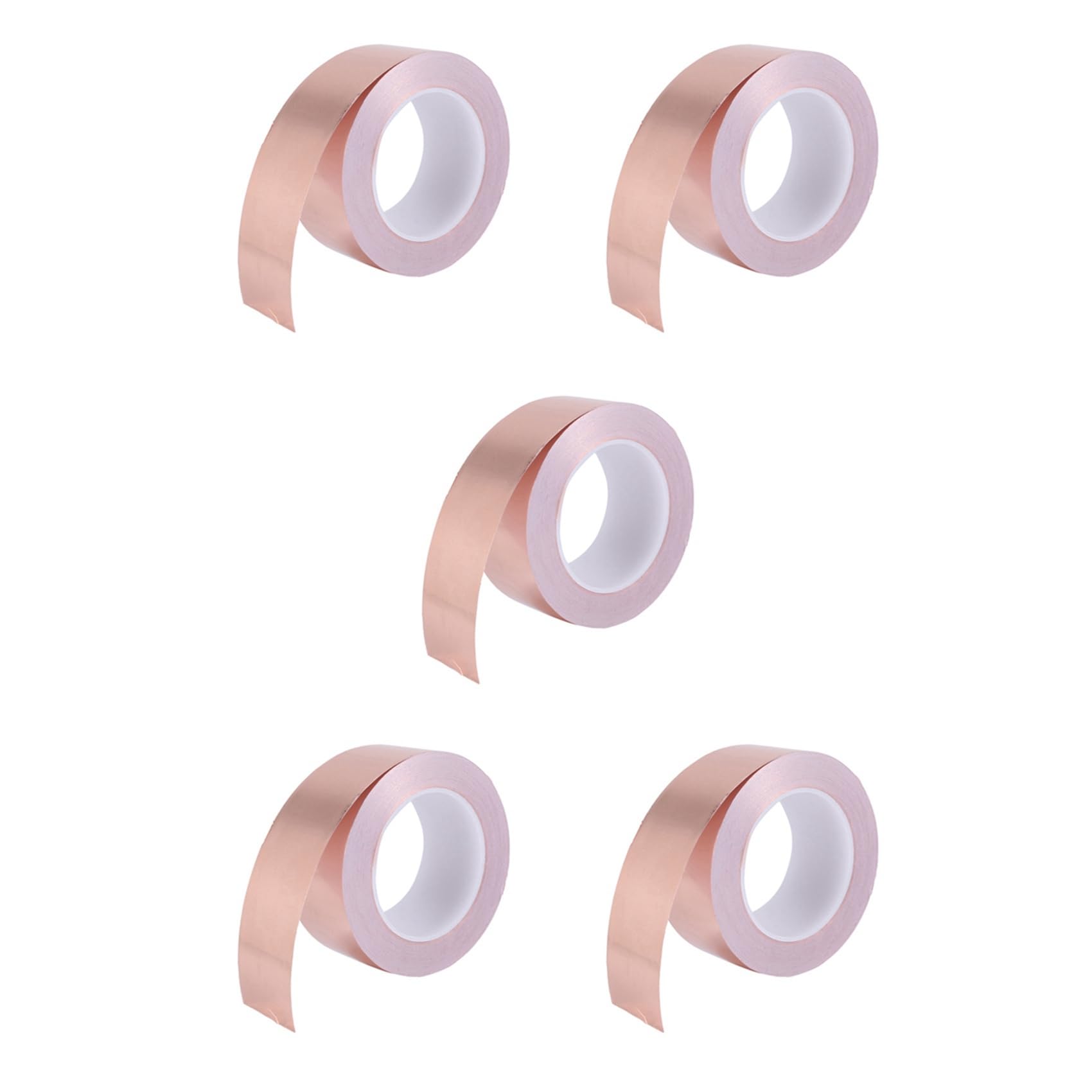 Jnchdghwa Copper 5X Foil Tape 50Mm X 30M For Shielding Conductive Adhesive For Electrical Repairs,Snail Barrier Tape Guitar