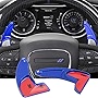 XITER Aluminum Steering Wheel Paddle Shifter Extensions Covers For Dodge Challenger Charger 2015-2023,Durango RT & Scat Pack 2015-2020,Chrysler 300 2013-2022,Jeep Grand Cherokee 2014-2021 (BLUE)