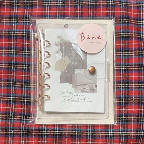 Amazon.co.jp: ロルバインにどうぞ/Bine A6 クリアバインダー ピンク