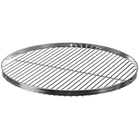 Brandsseller Parrilla Redonda de Acero Inoxidable sin Níquel para Barbacoa Ø 50 cm Cover