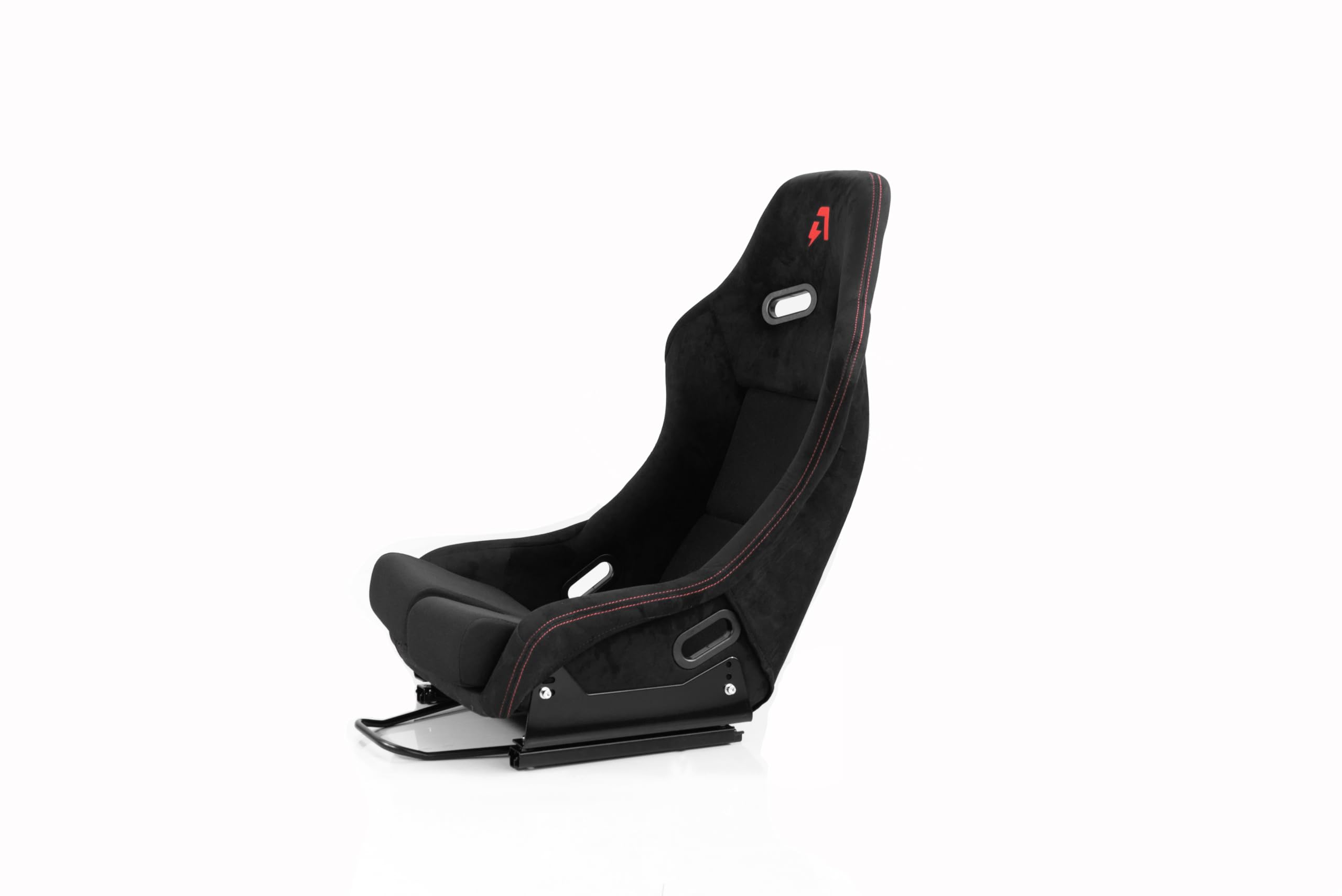 CS-Pro Modular Simracing Cockpit Esports Game Accessories Standard Racing Seats Adjustable Suede Universal Racing Seats Compatible with Thrustmaster