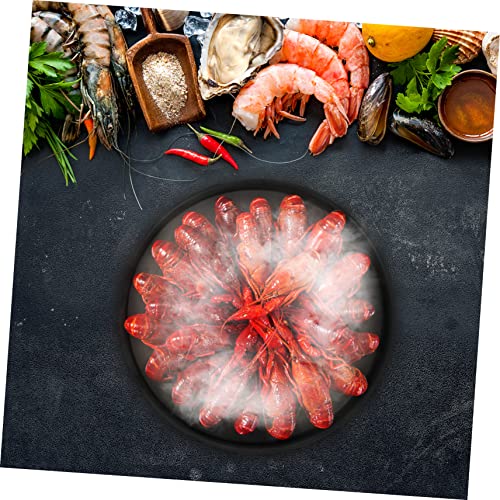 Plato de servicio molecular para sushi de cerámica negro miniatura 3