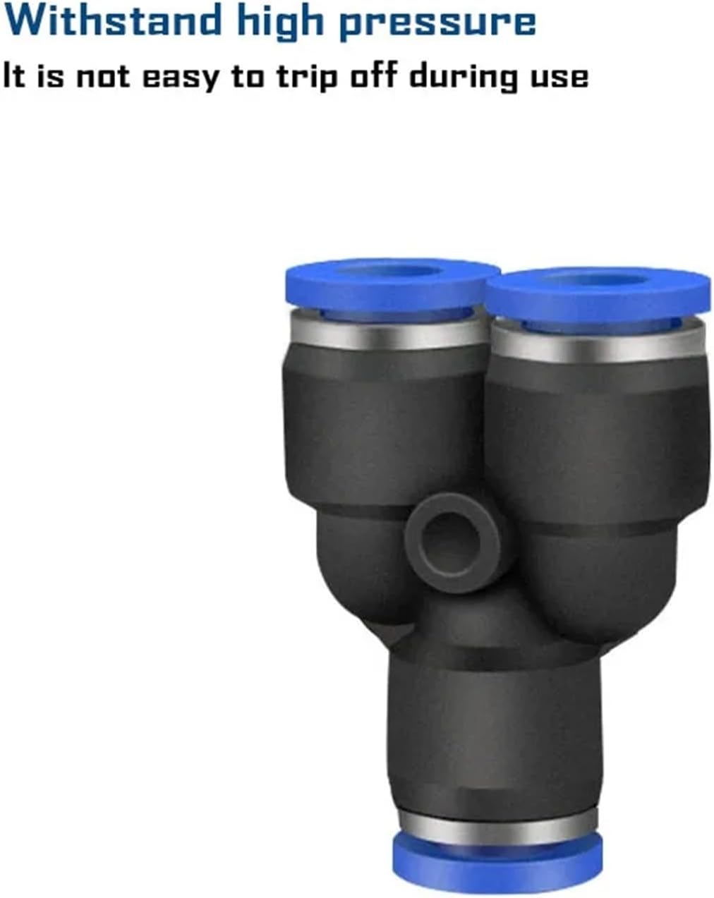 Pneumatic Fitting Pipe Connector Quick Release Coupling 4 6 8 10 12mm PU PV PE HVFF PY PZA PK PM PSA Tube Connectors (Color : HVFF, Size : 10mm)