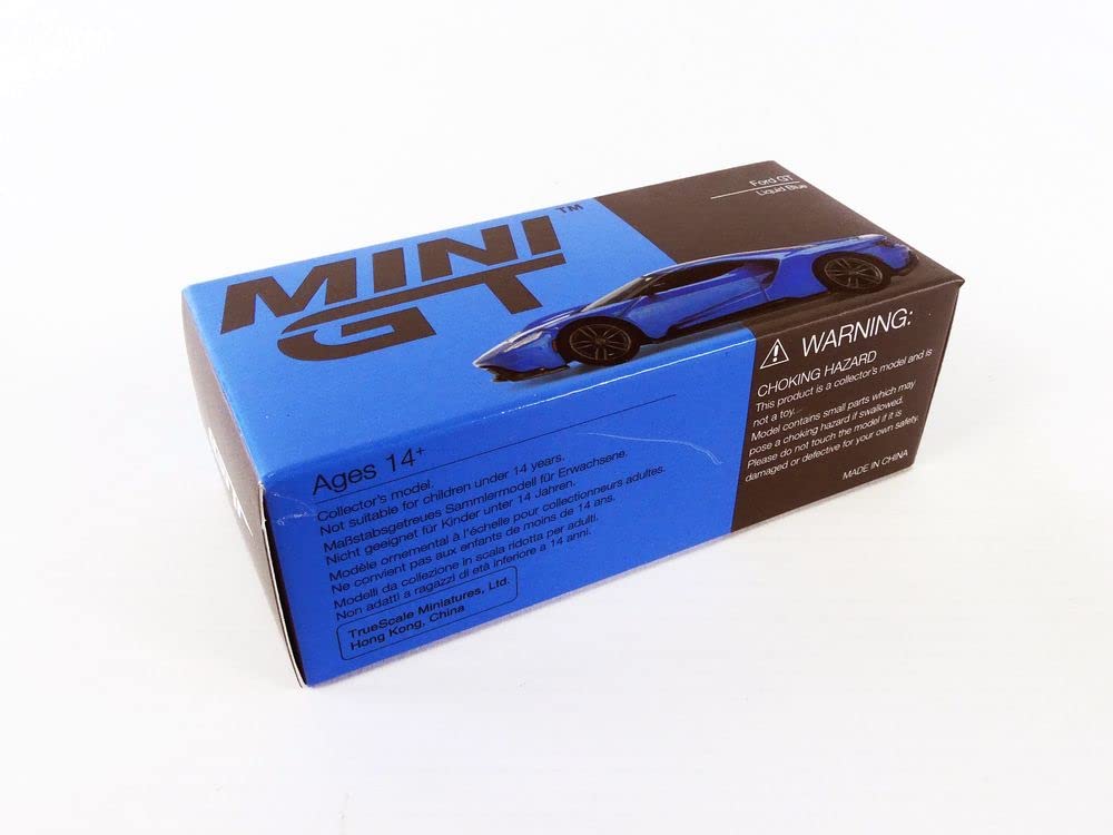Mini Gt 249 1:64 Ford Gt Liquid Mavi Model Araba : Amazon.com.tr