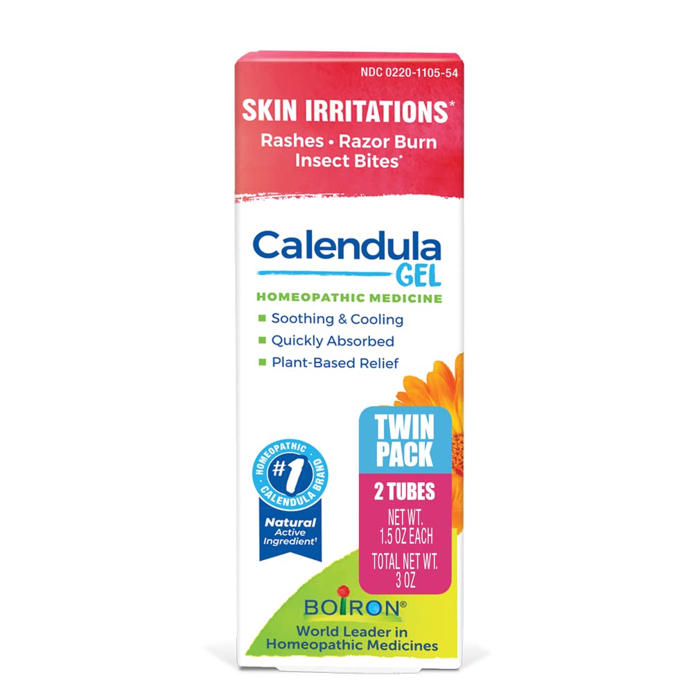 Boiron Calendula Gel Relief from Rashes, Skin Irritations, Razor Burn, or Insect Bites - Non-Greasy and Fragrance-Free - 2.6oz — Amazon image 12