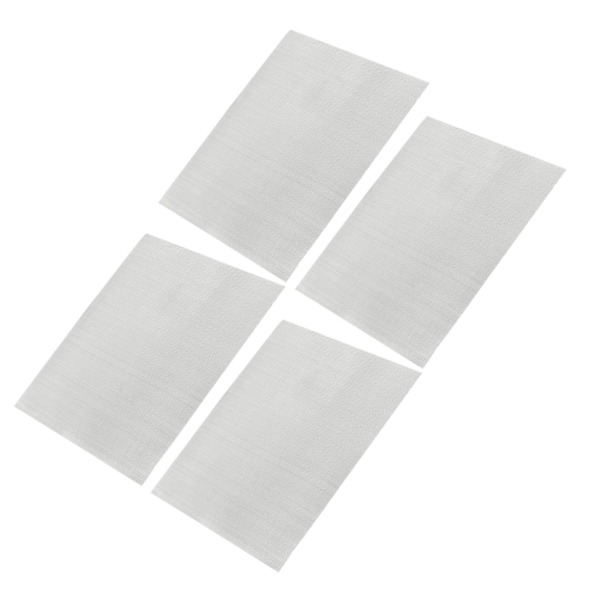 Alipis Stainless Steel Mesh Sheets for Bumper Repair Fine Mesh Screen Car Supply