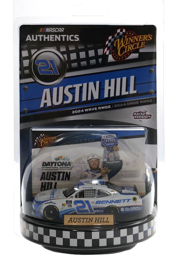 50TH ANNIVERSARY Aqua fresh ミニカー NASCAR Lionel Racing NASCAR Authentics Austin Hill No.21 Bennett 50th