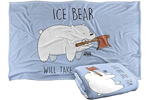 We Bare Bears Blanket: Snuggle Up in Adventure