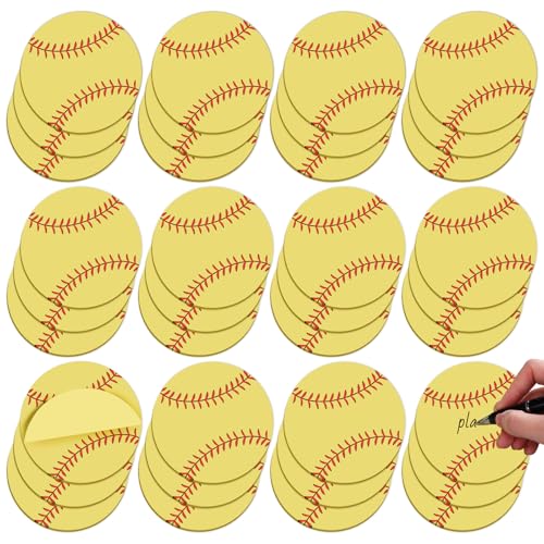 Bloc-notes adhésifs Softball pour animer vos fêtes, jeux en famille et anniversaires