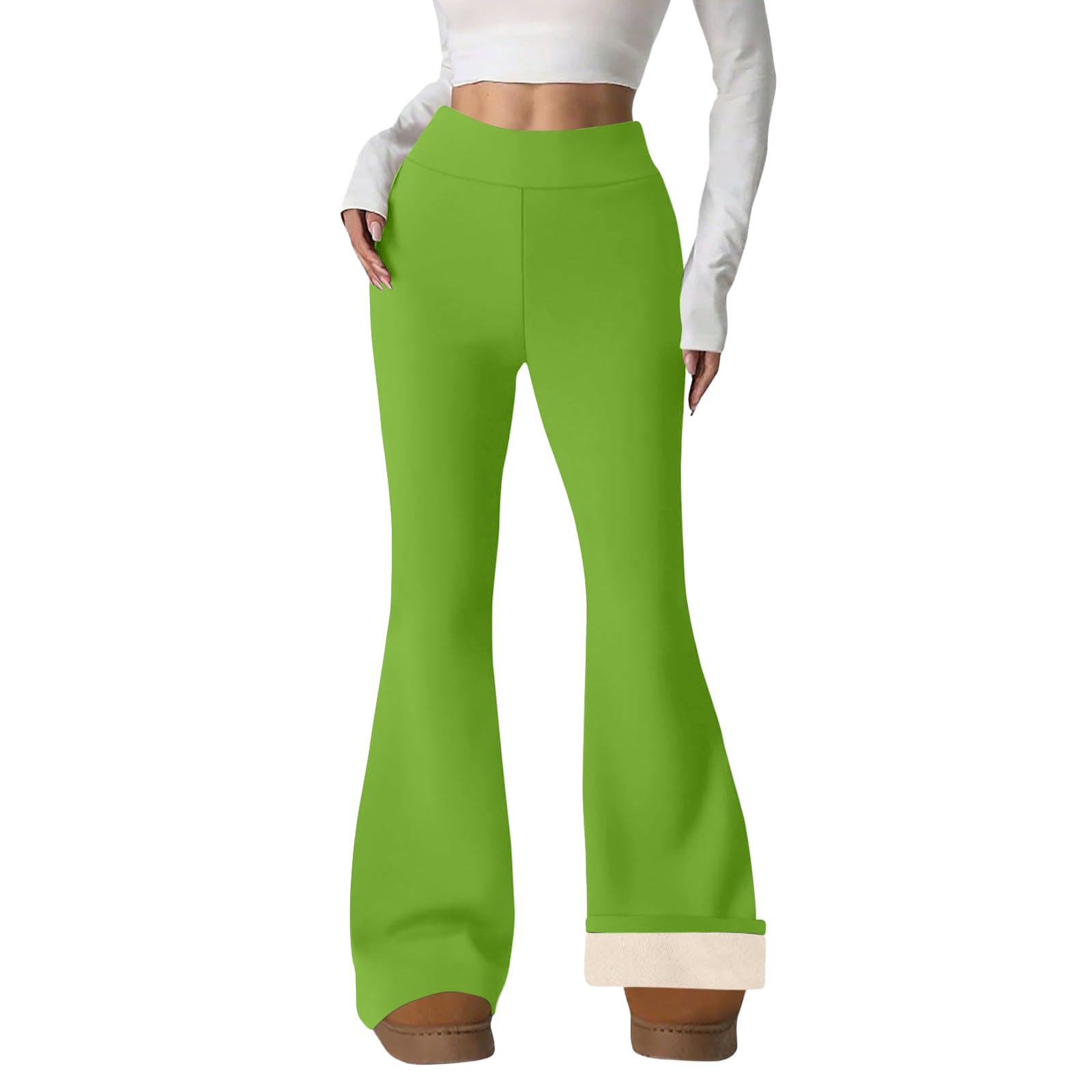 duaicnvow Legginsy termiczne damskie zimowe legginsy sportowe push up spodnie na co dzień grube fitness legginsy sportowe legginsy sportowe legginsy sportowe spodnie