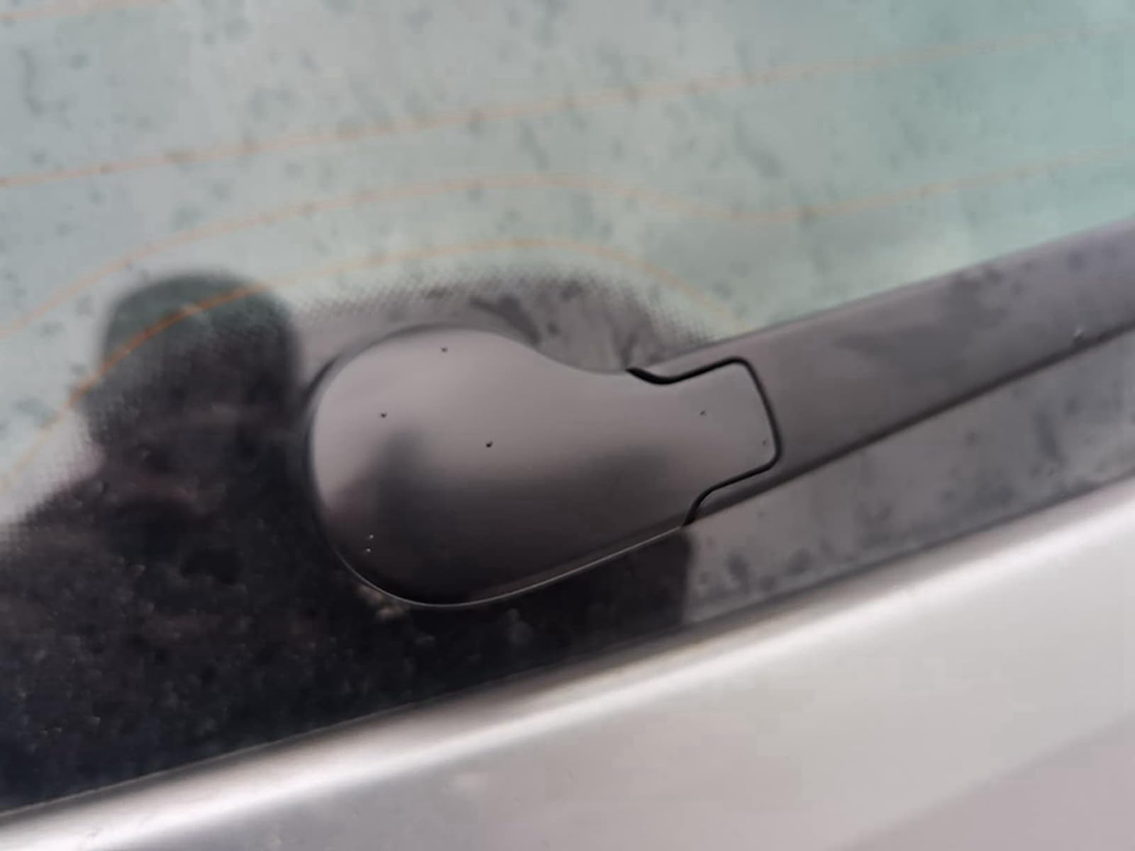 Tappo Coprimozzo Dado Braccio Tergilunotto per Fiat 600 Hybrid 2024 2025 2026, Coperchio per Bullone Tergicristallo Posteriore di Ricambio