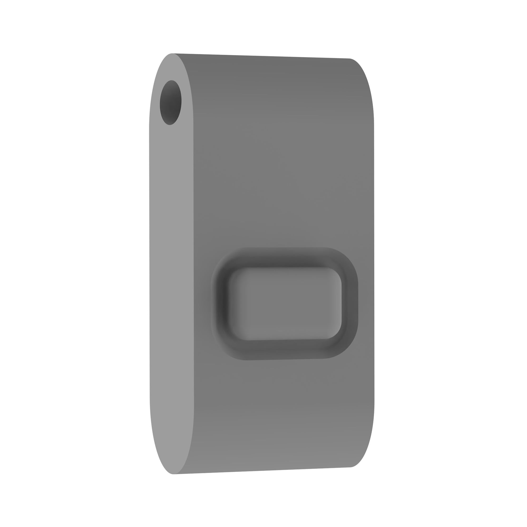 Candeo Kinetic Silicon Fob - 1 Button, Grey | RF Receiver Modules | Eco Friendly | Battery Free | Wireless Control | Versatile 2 Way System | Kinetic Push Button | Portable Home Control