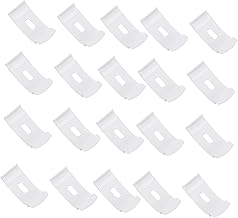 Didiseaon 20 Peças Persianas De Porta De Folha Superior Persianas De Porta Deslizante Acessórios De Cortina Protetores De Reparo De Persianas Verticais Persianas Verticais Para Janelas Abas