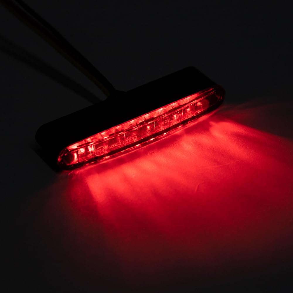 Moto feux arrière LED feux stop lampe rouge pour chopper bobber café racer