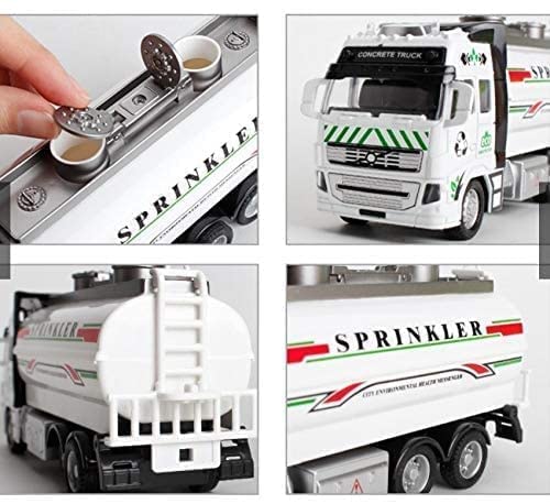 Image of Toy Sanitation Water Diecast Truck with Pull Back Vehicles Toy Trucks for Kids ?Colors as Per Stock? (Sanitation Water Truck)