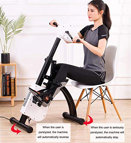 Image of Intelligent Electric Rehabilitation Maine Foldable Bike Pedal Exerciser and Physical Therapy Promotes Blood Circulation Strengthens Muscles