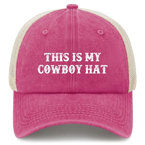 Sombrero Cowboy para Mujer Rosa miniatura 1