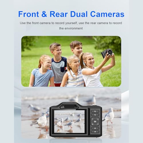 Cámara Digital Dpofirs 4K 64MP Dual Lens Negro miniatura 6