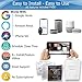 eKyro Smart Garage Door Opener - Universal WiFi Remote Controller Compatible with Alexa, Google Home, iPhone, Siri, Android, Door Left Open Alert, Door Security Systems, Updated Model