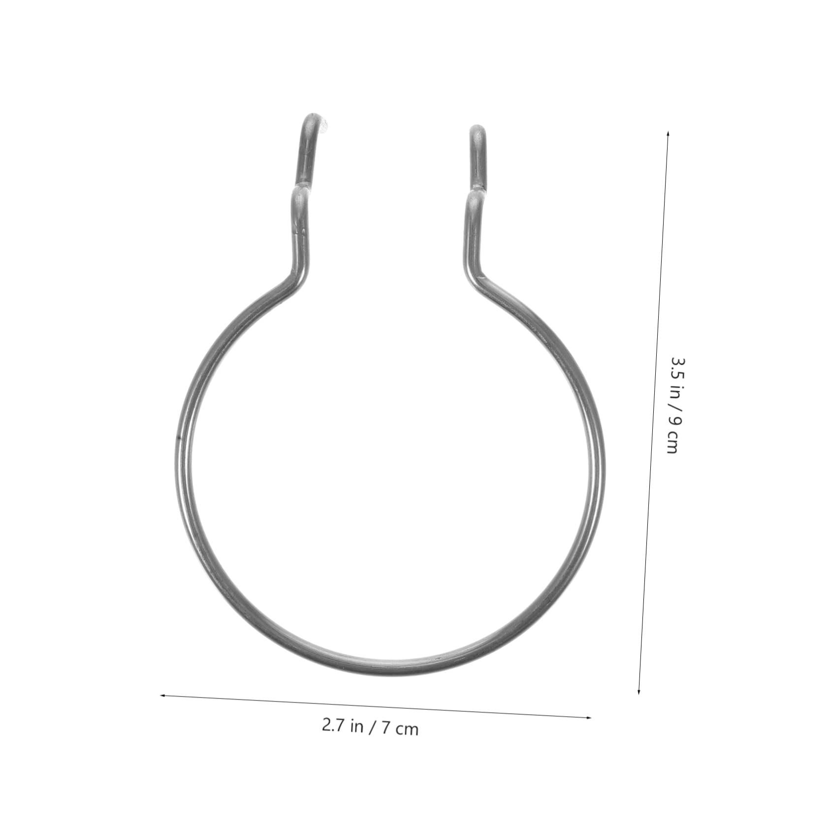 COSMEVIVI Pegboard Hooks 10pcs Pegboard Cup Holder Hooks Strong Bearing Capacity for Garage