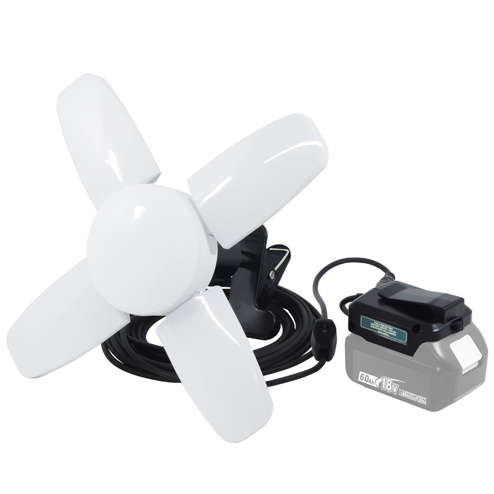 Amazon.co.jp: HEMAJUN led 投光器 22W 2400lm DC12V-18V対応 昼光色
