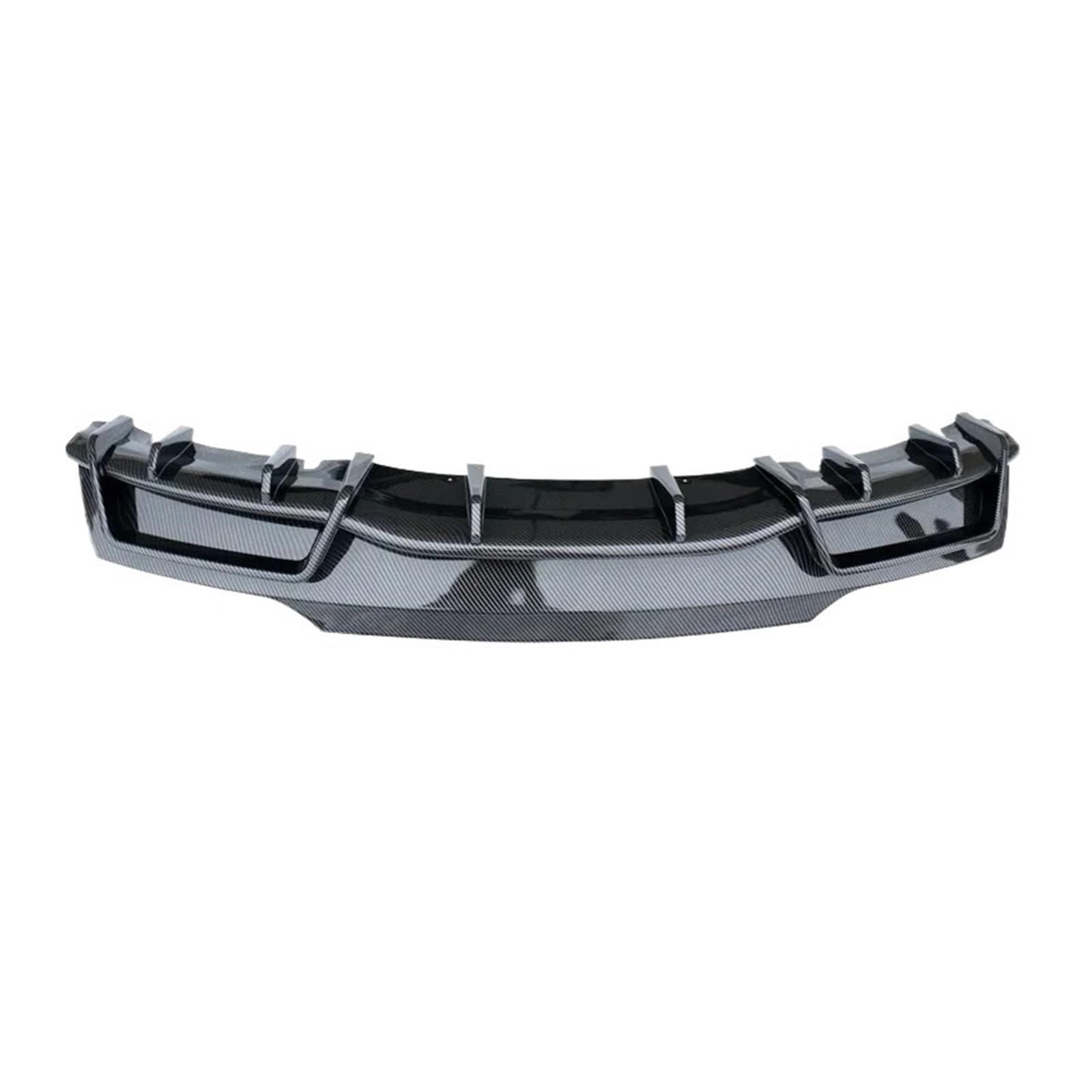 Difusor parachoques trasero Tesla Model 3 Highland y alerón protector de carbono 8