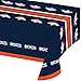 Trendware Denver Broncos Plastic Tablecloths, 3 ct
