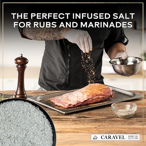 Sal premium infusionada con lavanda en frasco de 4 oz miniatura 5