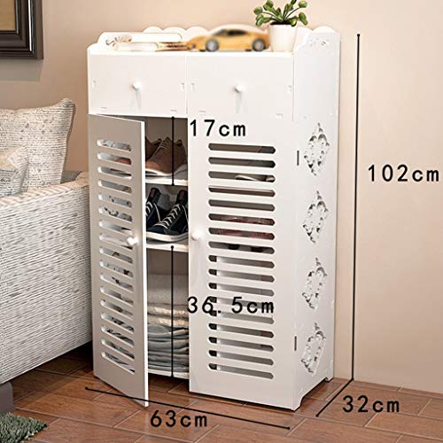ONORNER Wei-Luong Sencillo de Muchos Niveles Estante del hogar a Prueba de Polvo Asamblea económico Gabinete de Almacenamiento de Zapato Cover