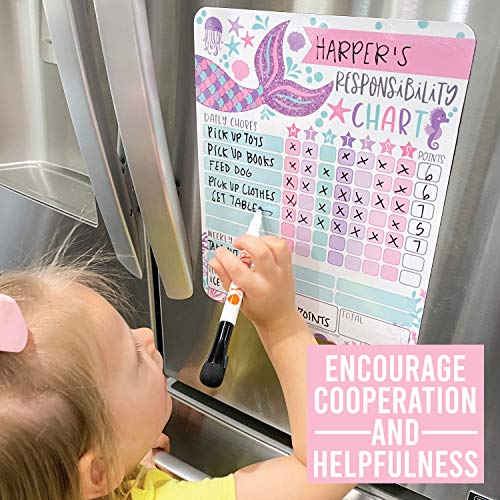 Magnetic Chore Chart for Kids Dry Erase Reward Chart for Home and Classroom - image 8