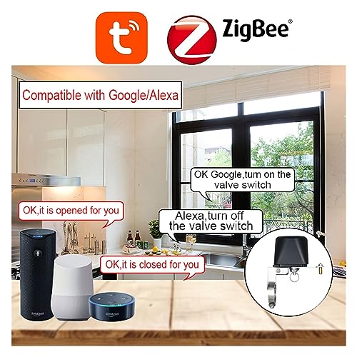 Vanne ZigBee contre les fuites de gaz et coupure d'eau automatique - 5