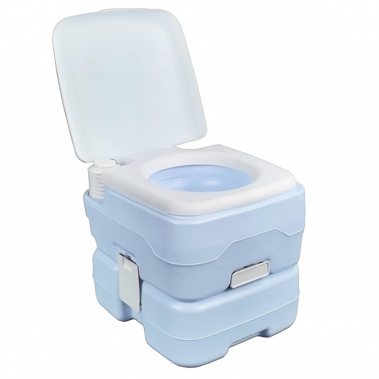 Inodoro Portátil con | Móvil, Váter Portátil con Tapa, Resistente, para Camping, Campistas, vehículos recreativos, 15L