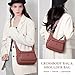 WITERY Crossboby Bags for Women Pocketbooks Waterproof Nylon Multi-Pocket Shoulder Bag Ladies Small Crossboby Purses and Handbags Lightweight Travel Purses Hobo Tote