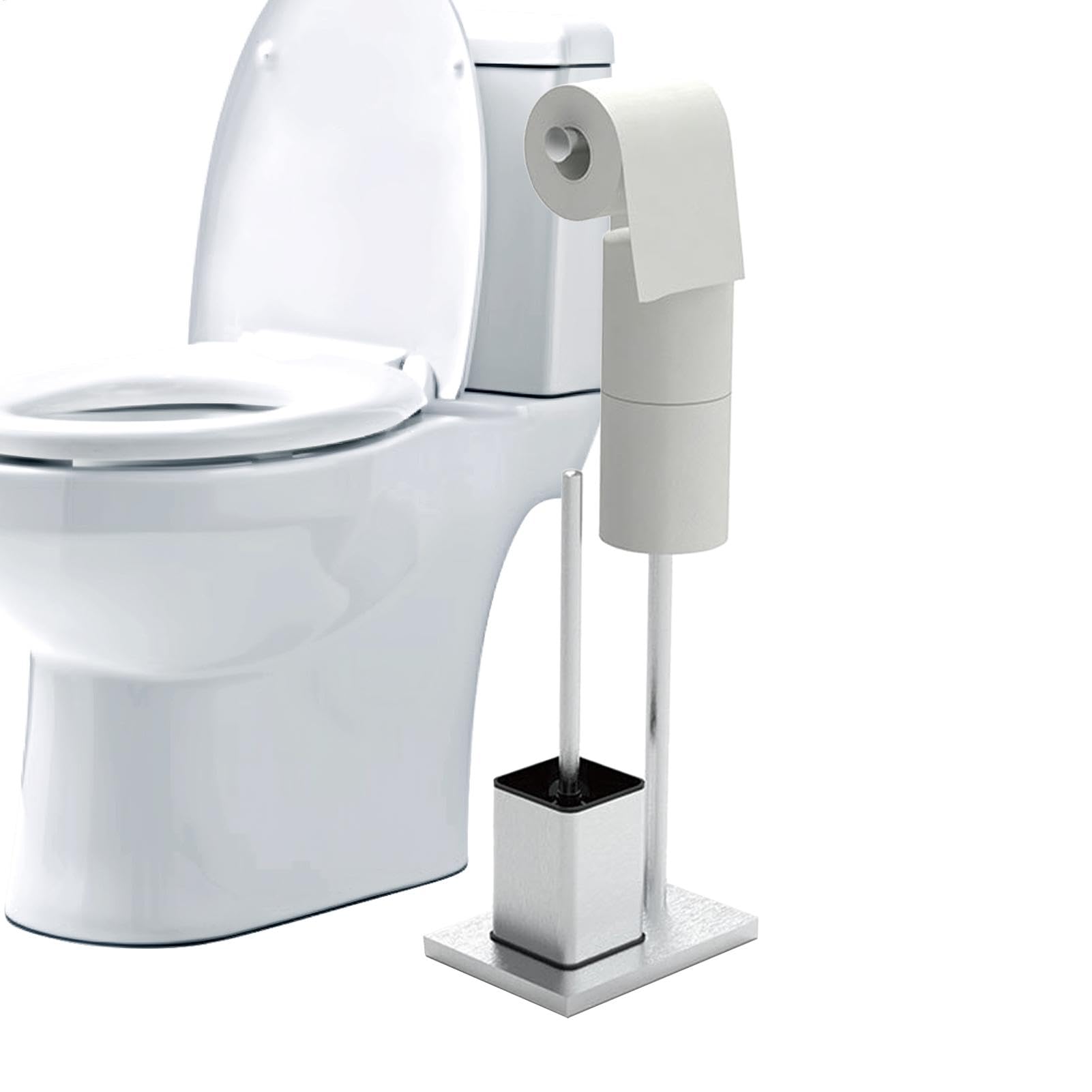 Soporte de almacenamiento de papel higiénico ideal para baños familiares