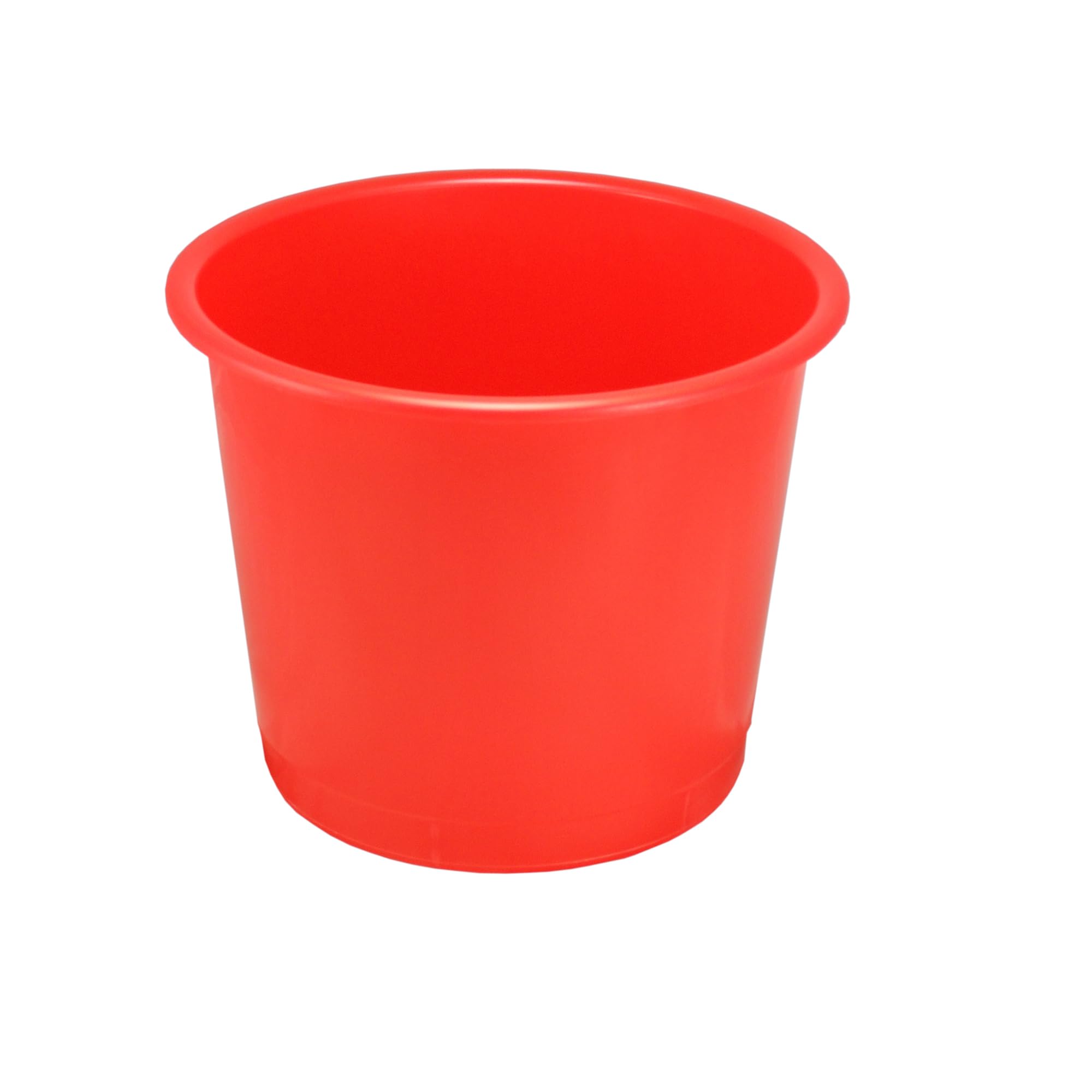 Deflecto 14 Litre Plastic Waste Bin - Red