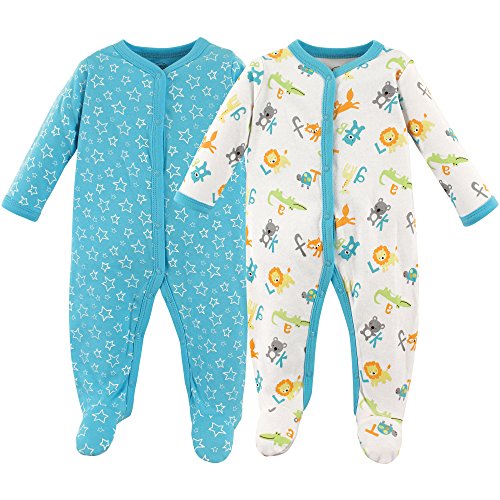 Image of Luvable Friends Unisex Baby Cotton Sleep and Play