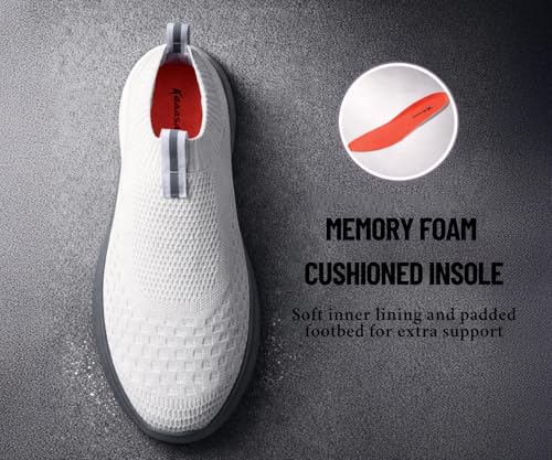 Image of Kraasa Trial Running Shoes with Lightweight Memory Insole | Breathable, Anti-Skid Knit Sneaker, Walking & Gym Shoes