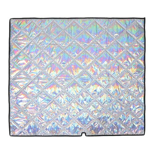 iplusmile Cubierta Aislante para Congelador Horizontal 99x69 Cm, Protección Térmica Doble Cara Resistente al Agua para Frigorífico Exterior en Garaje y Patio
