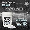 Home and Country USA Halite Crystals Ice Melt Effective to -25°F, Eco-Friendly De-Icer, Optimal Granule Size for Quick Melting, Ideal for Driveways, Walkways, and Entryways (8, Pounds) #1