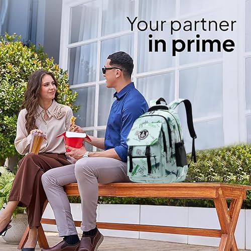 Image of Tinytot 30 Litre Waterproof School Backpack Bags for Women - Large 19 Inch Laptop Bag for Boys &Girls 12+ Years, College Bag for Girls and Boys, Men, Women - Ideal for Office, Travel, School, College