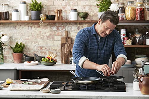 Jamie-Oliver-Brushed-Pan-Set-Stainless-Steel Jamie Oliver Brushed Pan Set Stainless Steel