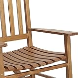 Mainstays` Outdoor Rocking Chair, Brown (Brown)