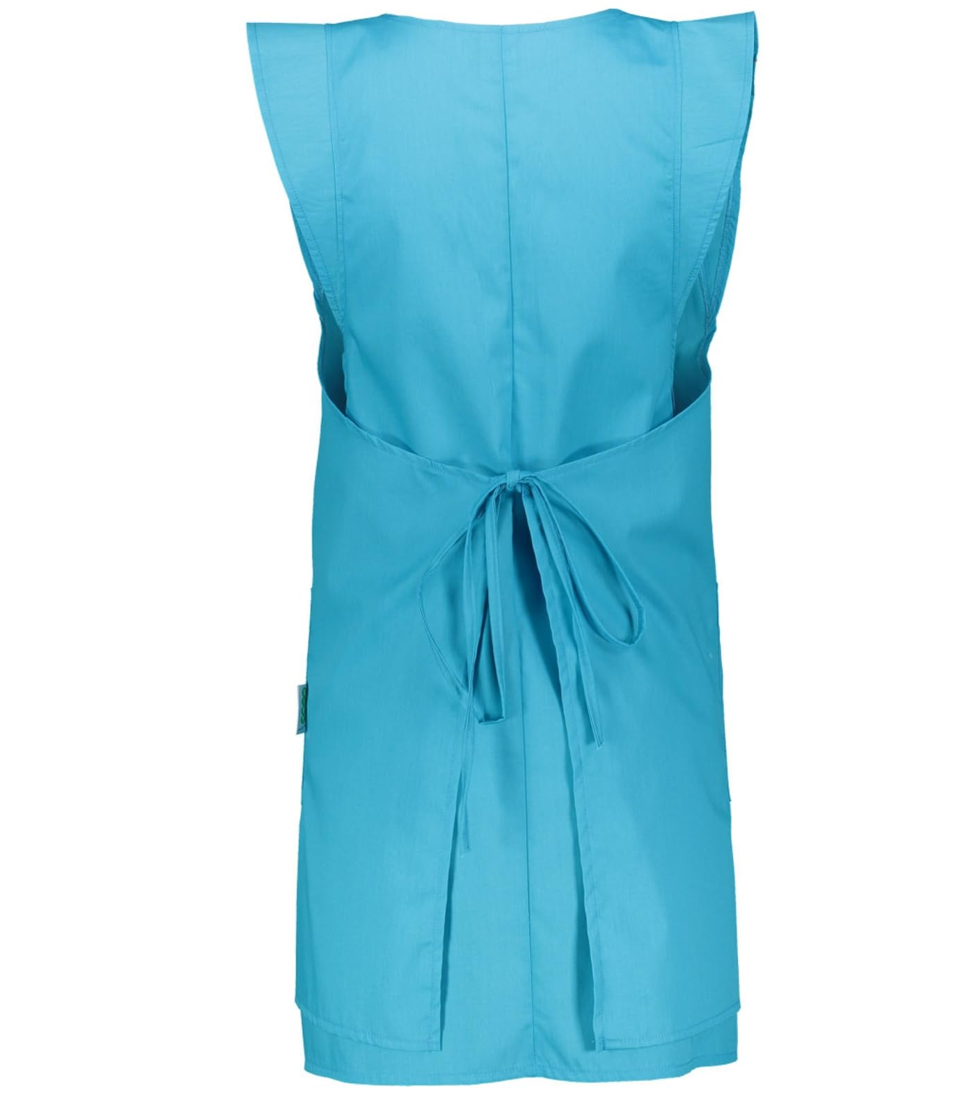 Siry Work Casaca para mujer con cuello en V con dos bolsillos, art. Mariposa 35% algodón 65% poliéster Made in Italy, ideal para esteticistas, peluquerías, camareras, panaderías, limpieza de mujeres